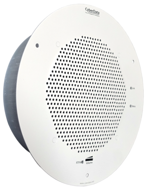 CyberData SIP Speaker – RAL 9003 Signal White