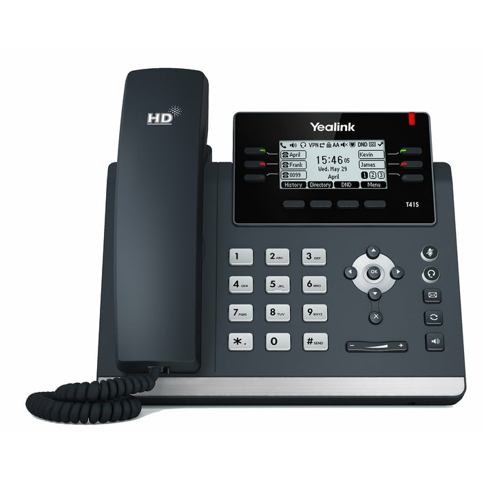 Yealink T41S Ultra-elegant Business IP Phone - My-Voip