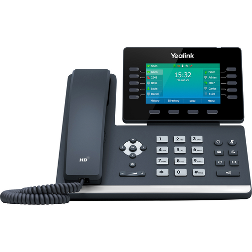 Yealink T54W Prime Business Phone, Color with Wi-Fi & Bluetooth - My-Voip