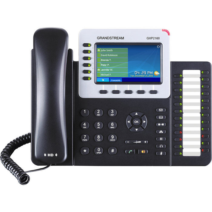 Grandstream GXP2160 High-End IP Phone 6 Line Buttons - My-Voip